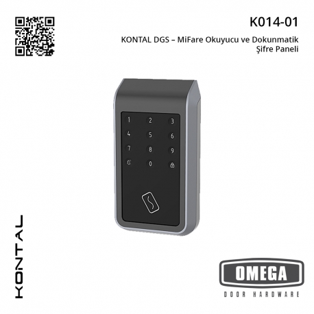 KONTAL DGS – MiFare Okuyucu ve Dokunmatik Şifre Paneli
