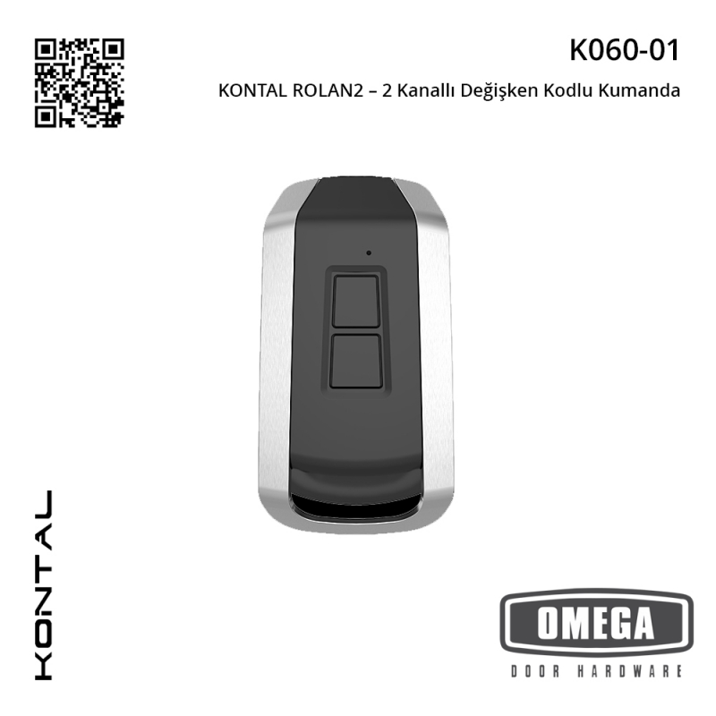 KONTAL ROLAN2 – 2 Kanallı Değişken Kodlu Kumanda