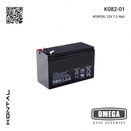 KONTAL 12V 7.2 Akü