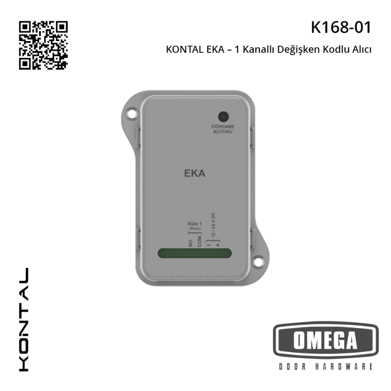 KONTAL EKA – 1 Kanallı Değişken Kodlu Alıcı