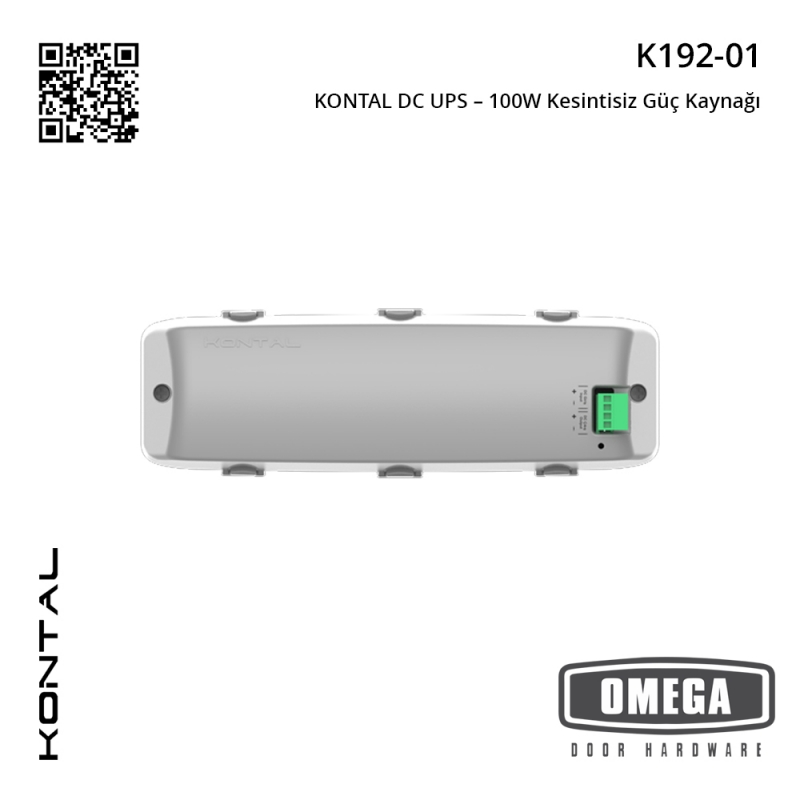 KONTAL DC UPS – 100W Kesintisiz Güç Kaynağı