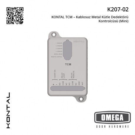 KONTAL TCM – Kablosuz Metal Kütle Dedektörü Kontrolcüsü (Mini)